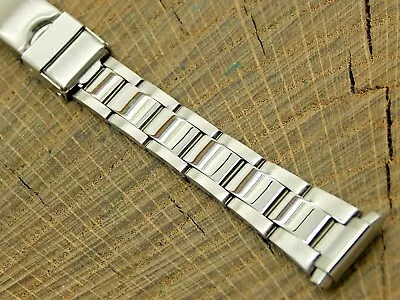 NOS Vintage Watch Band Deployment Stainless Steel 10mm-14mm Unused Bracelet • $25