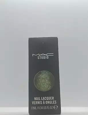 MAC Studio Nail Lacquer Nail Polish Cyber Lime 0.34 Fl Oz Brand New With Box • $8.99