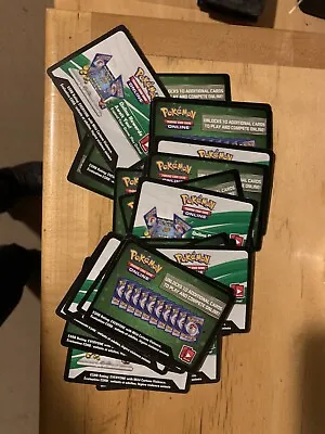 $20 • Buy Pokemon Trading Card Game Online Qr Card Codes Lot Of 108