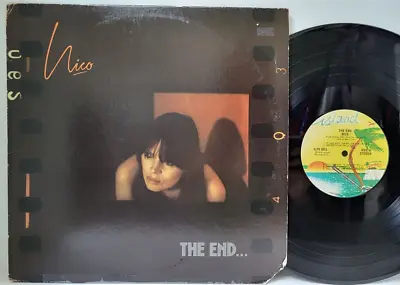 NICO The End 1974 LP Velvet Underground Island ILPS 9311 - Play Tested VG+ *R2 • $35.10