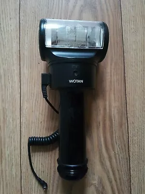 WOTAN BCS44 STUDIO Powerful Vintage Hammerhead Flash Gun. • £30