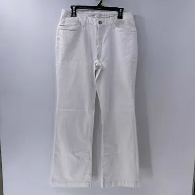 EDDIE Bauer White Jeans Sz 10 NWT • $6.50