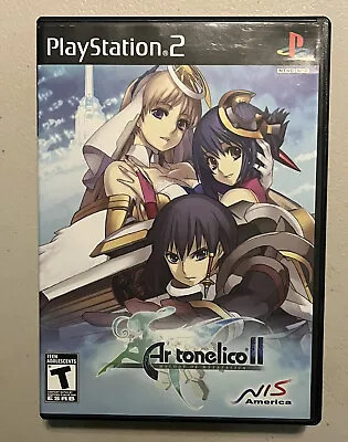 PS2 Ar Tonelico 2 Melody Of Metafalica Complete Excellent Condition • $87