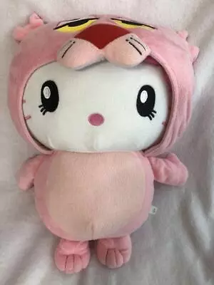 Universal Studios Japan USJ Hello Kitty Pink Panther Plush Toy Doll About 40cm • $205.93