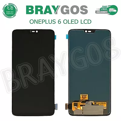 For OnePlus 6 1+6 A6000 A6003 OLED LCD Touch Screen Digitizer Display Assembly • $125.51