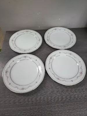 $15.79 • Buy Set Of 4 Noritake Fairmont 6102 Salad Plates  8.25” Excellent Condition