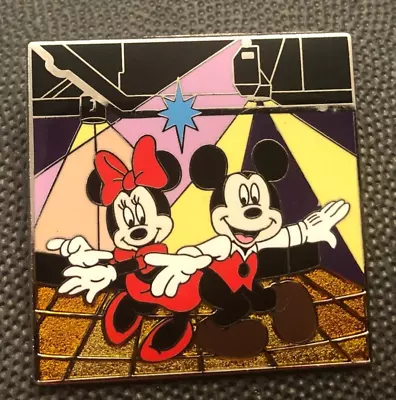 Disney Pin 92770 Mickey Minnie Mouse Cruise Line Dancing Disco Line Couple Love • $14.99