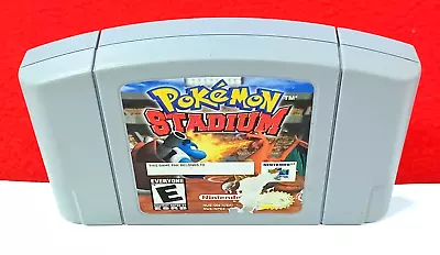 Pokemon Stadium (Nintendo 64 N64 2000) Authentic Game Cartridge TESTED • $24.95