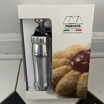 Marcato Atlas Deluxe Biscuit Maker Cookie Press Made In Italy Stainless Steel • $70