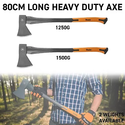 Strong Axe Chop Cut Wood Timber Tree Felling Branches Log Splitter Cutting Tool • £28.99