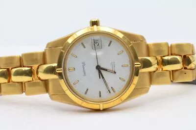 £6851.70 • Buy Eberhard & Co Aquadate Automatic Men's Watch 40116 35MM 18K 750 Gold Papiere