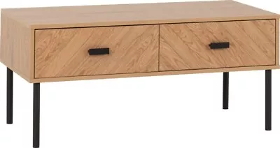 Leon Medium Oak Effect Living Room Furniture - Display Units Chests Tables • £115.99