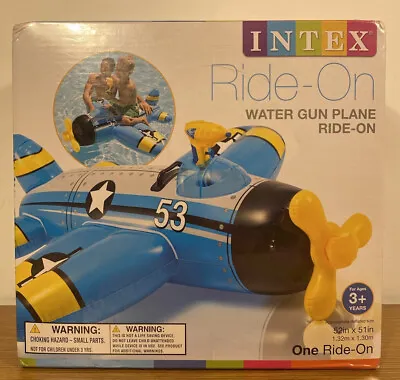 Intex Ride-On Water Gun Plane 2Pk “New Sealed  • $59.45