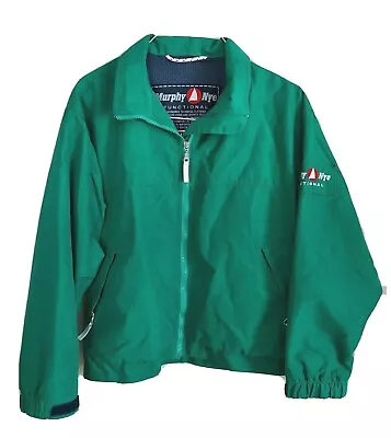 Murphy & Nye Windbreaker Jacket Men's Small - Green • $9.99