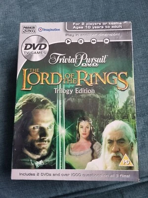£3.99 • Buy The Lord Of The Rings Trivial Pursuit Dvd Trilogy Edition BN