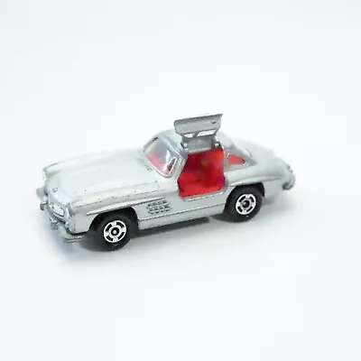 Car Mercedes Benz 300sl C10 Gull Wing Doors Silver Vintage Tomica Tomy Pocket  • $11.95