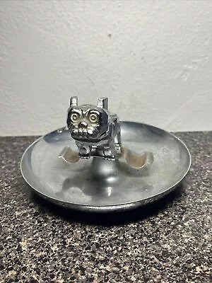 Vintage Mack Truck Chrome Bulldog Ashtray Cigar Central Die Casting Mfg 87931 • $70