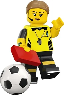 Lego 71037 Collectable Minifigures Football Referee 24 S24 CMF Soccer • $6.99