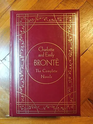 The Complete Novels By Charlotte And Emily Bronte  Leather Bound / Gold Edge • $39.95