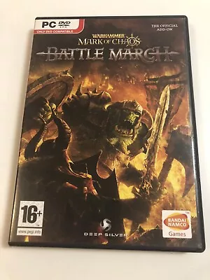 Warhammer - Mark Of Chaos - Battle March The Official Add-On PC DVD-ROM • £4.99