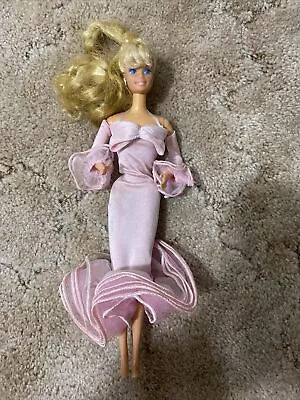Vintage 1966 Barbie Pink Mermaid Style Evening Gown Rare • $60