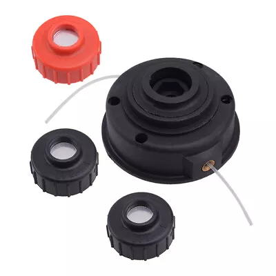 Strimmer Trimmer Head Spool Line Kit 4x Fit For Qualcast GDB30B Thread M8x13mm • £13.56