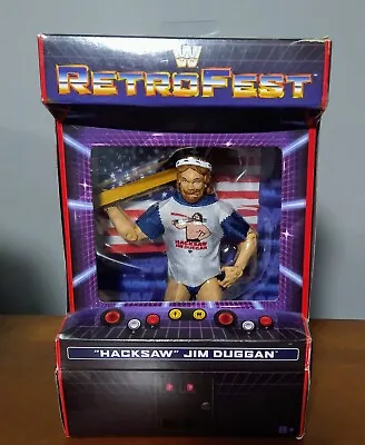 WWE Elite Collection Retrofest  Hacksaw  Jim Duggan Action Figure GameStop New! • $43.99
