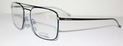 LIGHTEC MOREL 30092L BG08 BLACK BLUE New Optical Eyeglass Frame For Men W/Case • $69.99