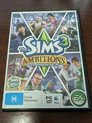 The Sims 3: Ambitions Expansion Pack For PC (PAL) - Free Post • $14.95