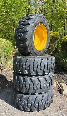 4-12-16.5 NEW Skid Steer Tires/Wheels/Rims John Deere Mustang & Others -12x16.5 • $1590