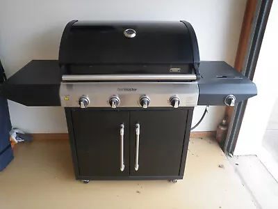 Barbeques Galore Beefmaster Four Burner BBQ With Separate Burner On Casters • $450