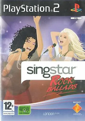 £6.99 • Buy Singstar Rock Ballads Ps2