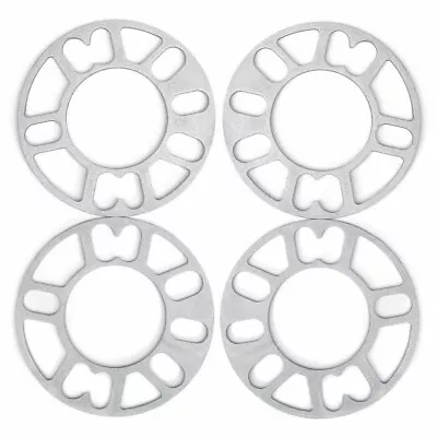 Qty4 X 3mm Alloy Aluminum Wheel Spacers Plate 4/5 Stud Multi-fit • $16.50