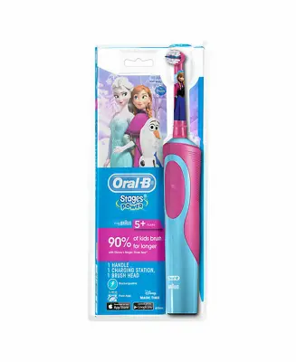$29.99 • Buy NEW Oral B Vitality  Kids FROZEN Rechargable Toothbrush Kit RRP $49.99 FREE POST