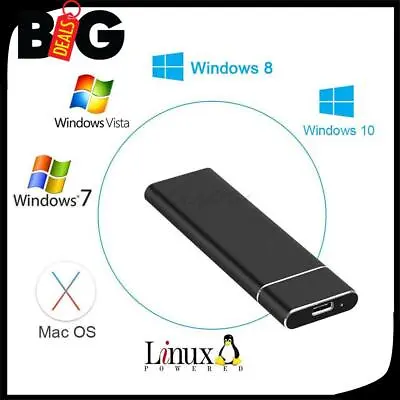 M.2 NVME TO USB Enclosure Type-C Storage Case Adapter SSD SATA External • $19.54