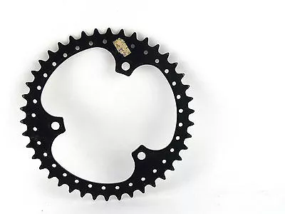 Sugino Chainring 42T Road * 3 Hole  3/32  Vintage Bicycle Black NOS • $38.61