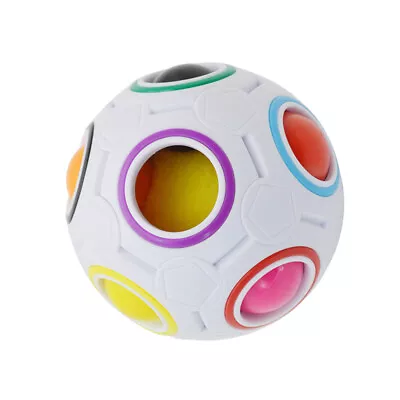 Rainbow Ball 3D Puzzle Toys Educational Balls For Intelligent Kid's Playtime • £8.78