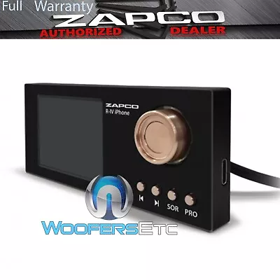 ZAPCO R-IV IPHONE CONTROLLER 2.2  DIGITAL PLAYER FOR DSP Z8 IV II & ADSP Z8 IV8 • $599.99