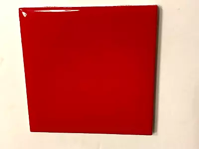 NEW AMERICAN OLEAN   4  X 4   CHERRY RED S01 GLOSS  TILES • $4.95