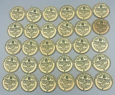 30 Vintage West Pawlet VT Milk  Bottle Caps VERMONT Dairy Farm • $7.95