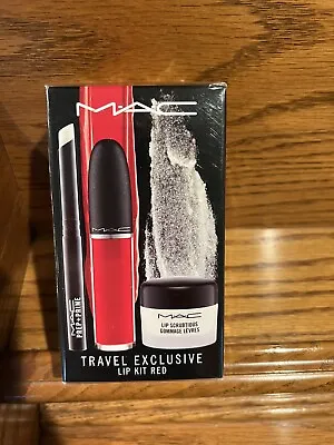 MAC Travel Exclusive Lip Kit Red 3 Piece Set [Sealed New In Box] *Rare*  • $19.97