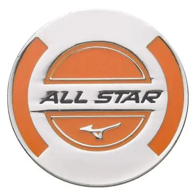 MIZUNO Ground Golf Marker Unisex Steel Diameter: Approx. 2.2cm ALL STAR Logo Bas • $18.12