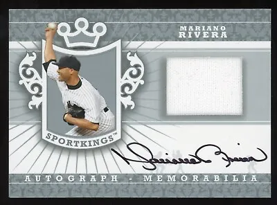 Mariano Rivera Auto Autograph 2013 Sport Kings On Card /20 Jersey Relic • $119.99