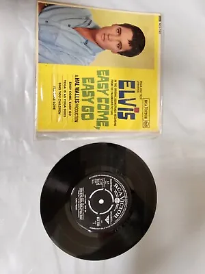 Original Elvis Presley UK EP Easy Come Easy Go RCA Victor RCX 7187 1967 NM • $23.75