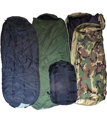 US Army Military 4 Piece Modular Sleeping Bag Sleep System Intermediate Cold • $129