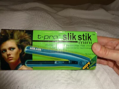 T-pro Slik Stik Miniature Professional Flat Iron Heats Up • $15