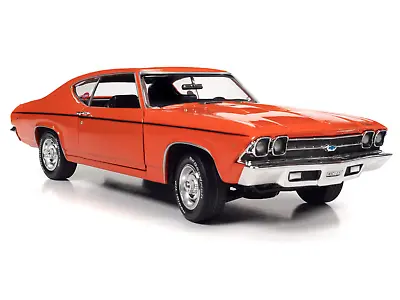 1969 Chevrolet Chevelle Nickey Hugger Orange MCACN 1:18 Auto World • $99.99