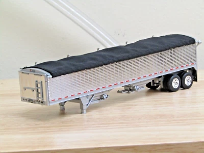 £0.79 • Buy DCP Wilson Tandem Axle Chrome/black Hopper Trailer 1/64