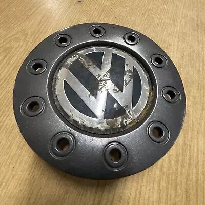 Genuine VW Golf MK4 Black Alloy Wheel Centre HUB CAP Cover Trim 1J0601149A (1) • $31.02