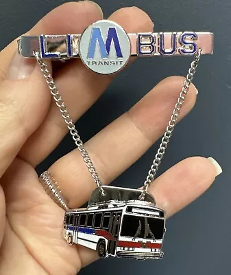 MTA Mass Transit Long Island New York Metal Bus Tie Clip Transportation Vehicle • $35